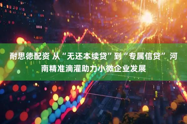 耐思徳配资 从“无还本续贷”到“专属信贷” 河南精准滴灌助力小微企业发展